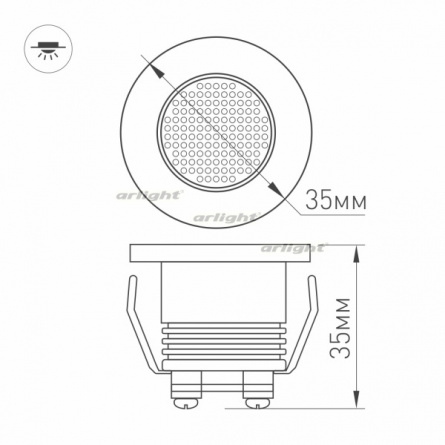 Точечный светильник LTM 020752 фото 3