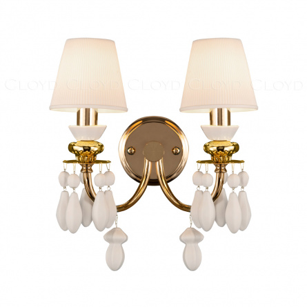 Бра Cloyd LOTTIE-B W2 - белая керамика (арт.20337) фото 1