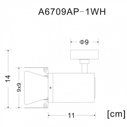 Спот Falena A6709AP-1WH фото 2