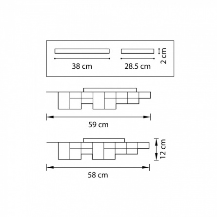 Потолочный светильник FAVO 750122 фото 2