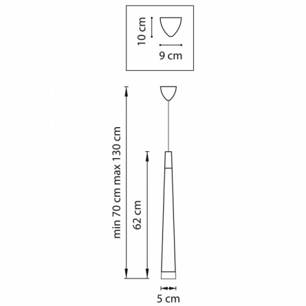Подвесной светильник Punto 807017 фото 3