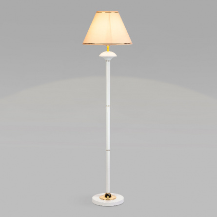 Торшер Lorenzo 01086/1 белый фото 2