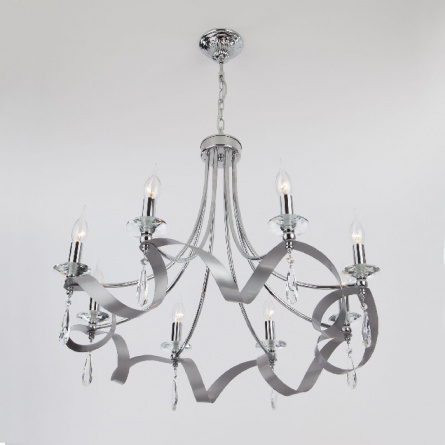 Подвесная люстра Adelia 60064/8 хром фото 2