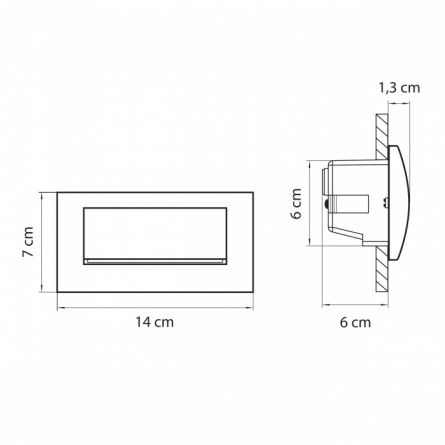 Настенный светильник уличный Estra 383572 фото 2