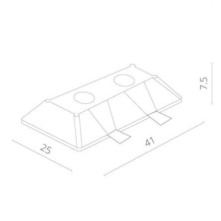 Точечный светильник Invisible A9270PL-2WH фото 2