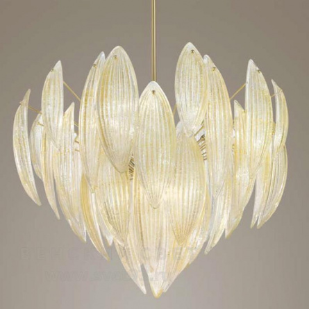 Люстра подвесная 430/100 Gold Gold IDL Италия  40W 85 см Золото Paradise фото 1