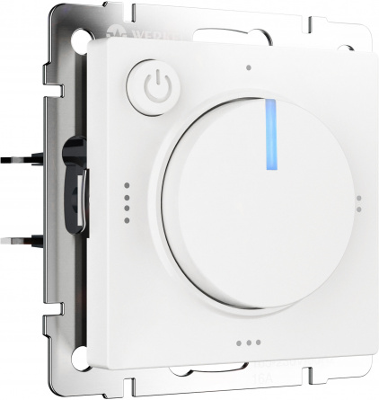 Терморегулятор Встраиваемые механизмы белые матовые W1151161 фото 1