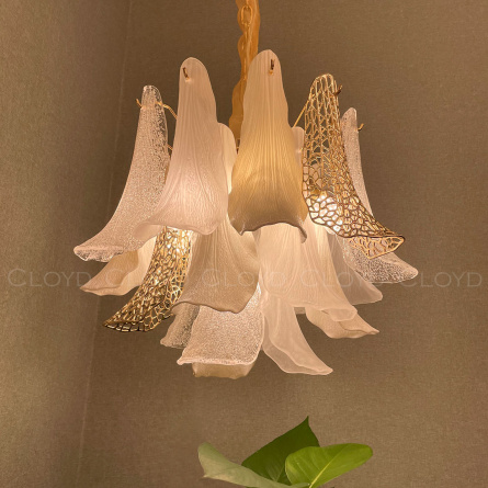 Люстра Cloyd WASABI C7 / Ø50 см - керамика - золото (арт.11325) фото 3