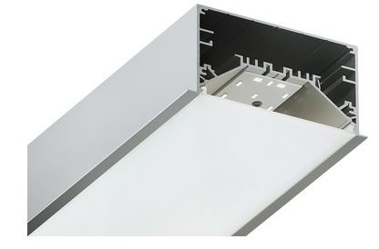 Встраиваемый светодиодный светильник LINER /V100 с декоративной рамкой фото 1