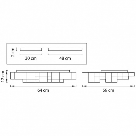 Потолочный светильник FAVO 750161 фото 2
