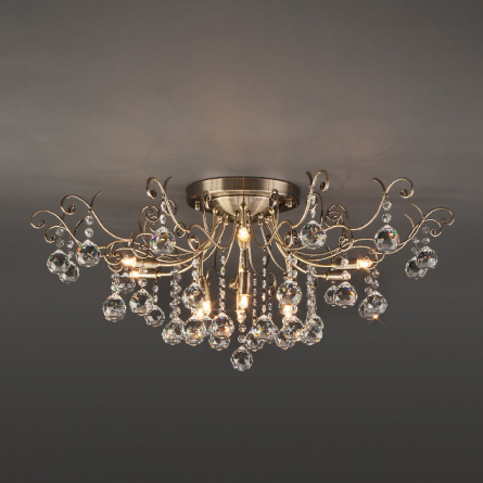 Потолочная люстра Vita 10042/12 античная бронза фото 3