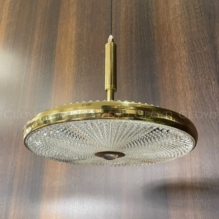 Подвесные светильники Cloyd DISCA P1 / Ø42 см - золото (арт.11252) фото 2