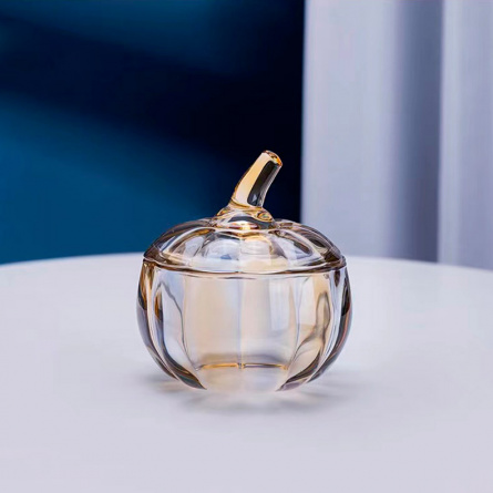 Шкатулки Cloyd POME Box / выс. 11 см - янтар. стекло (арт.50051) фото 1