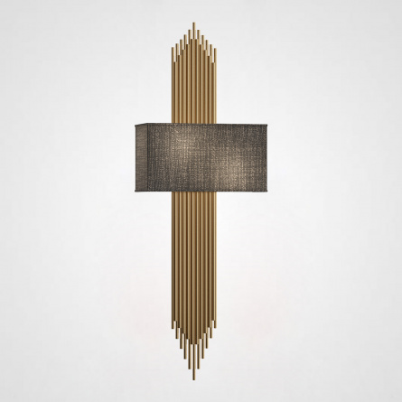 Бра Sohne CG 90-0009 FIORE Black H90 W38 фото 1