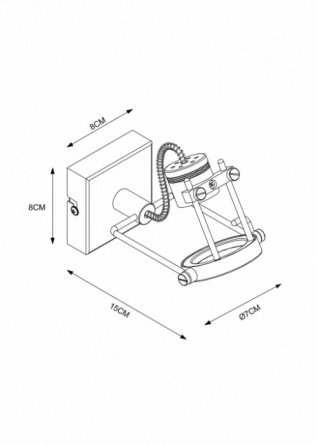 Спот Costruttore A4300AP-1AB фото 3