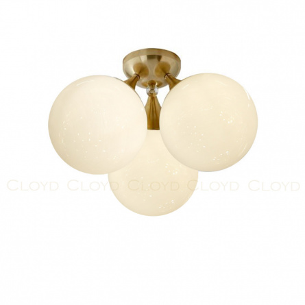 Потолочные светильники Cloyd TAOS-B FM3 / выс. 25 см - латунь (арт.10859) фото 1