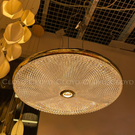 Подвесные светильники Cloyd DISCA P1 / Ø42 см - золото (арт.11252) фото 5