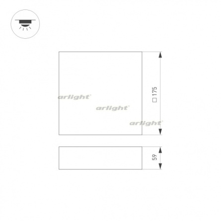 Потолочный светильник QUADRO 034782 фото 3