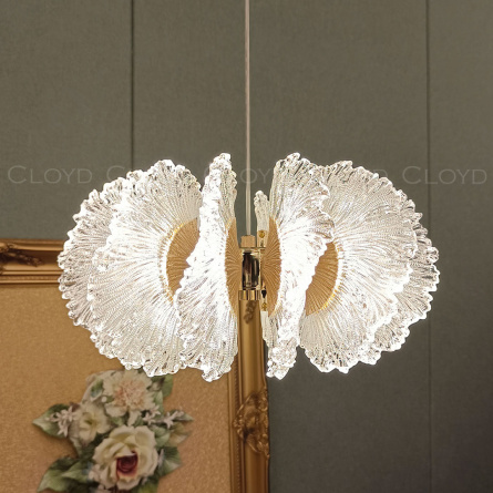 Люстра Cloyd ANTIGUA C1 / Ø35 см - золото (арт.11317) фото 1