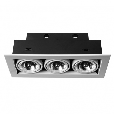 Точечный светильник Cardani Medio A5930PL-3WH фото 1