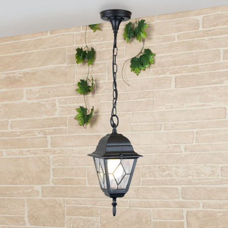 Уличный светильник подвесной Vega черный Vega H черный фото 2