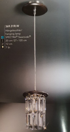 Подвесной светильник Kolarz Prisma Colonial 369.31R.W фото 1