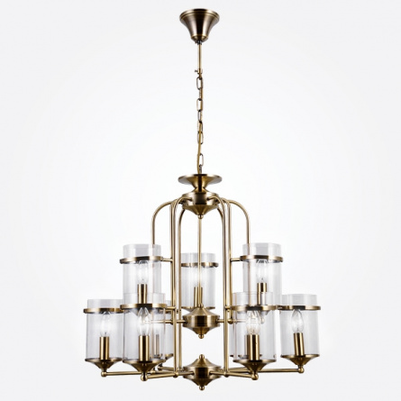 Подвесная люстра Consul 60040/9 античная бронза фото 1