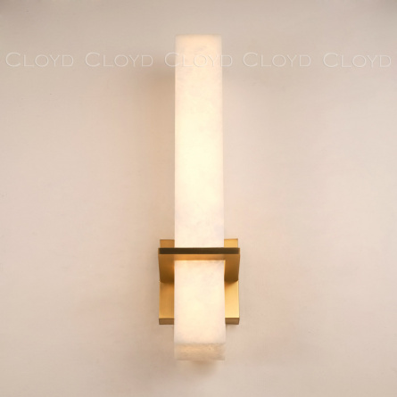 Бра Cloyd BEGRIFF W2 / - алебастр латунь (арт.20325) фото 2