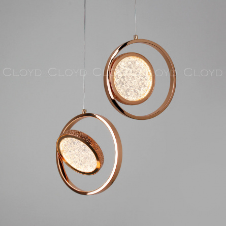Подвесные светильники Cloyd RINGONE-B P1 / Ø24 см - золото (арт.11154) фото 3