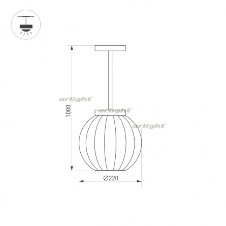 Потолочный светильник уличный PEARL 030004 фото 2
