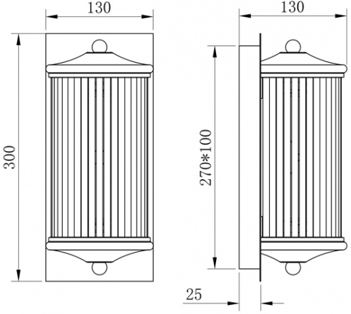 Бра  K2KG0603W-2 фото 2