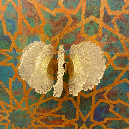 Бра Cloyd ANTIGUA W1 / выс. 17 см - золото (арт.20363) фото 2