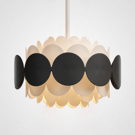 Люстра на штанге ASOLA D40 Black by ImperiumLoft фото 1
