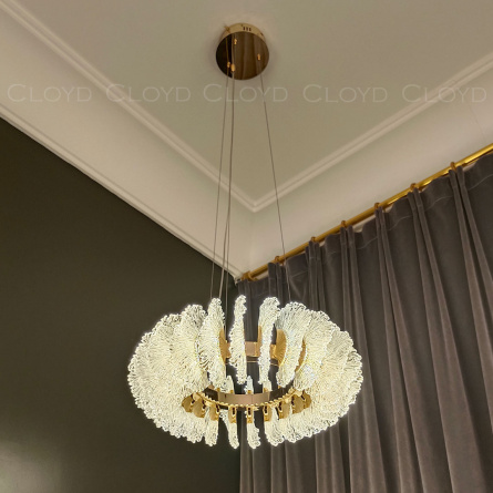 Люстра Cloyd ANTIGUA C1 / Ø50 см - золото (арт.11318) фото 2