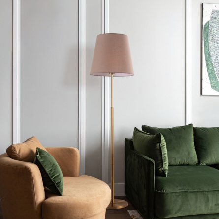 Торшер Ozark 01156/1 латунь фото 2