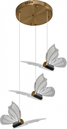 Подвесной светильник  LED LAMPS 81366 GOLD фото 1