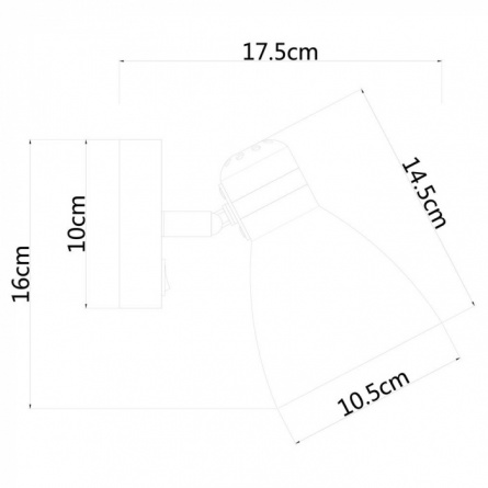 Спот Mercoled A5049AP-1BK фото 2