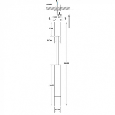 Спот Andromeda A2509PL-1BK фото 2