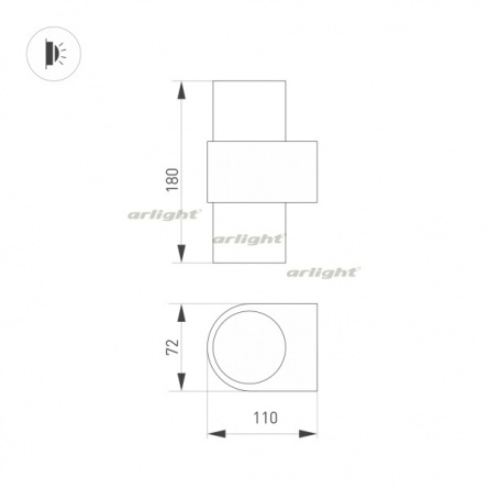 Настенный светильник SPICY 033851 фото 2