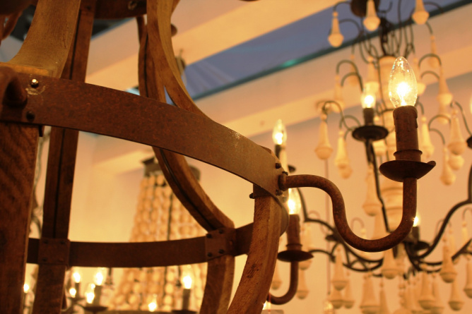 Люстра Wine barrel 8020–12+6 фото 7