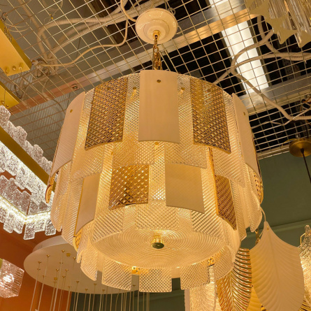 Люстра Cloyd PIANOLA C14 / Ø50 см - золото (арт.10815) фото 2