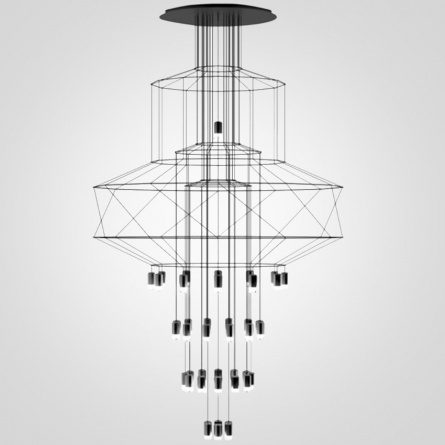 Люстра Wireflow Chandelier 0374 Suspension lamp фото 1