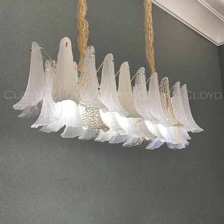 Люстра Cloyd WASABI C8 / L111 см - керамика - золото (арт.11328) фото 3