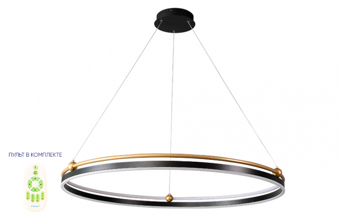 Люстра Crystal Lux FERNANDO SP123W LED  BLACK/GOLD фото 22