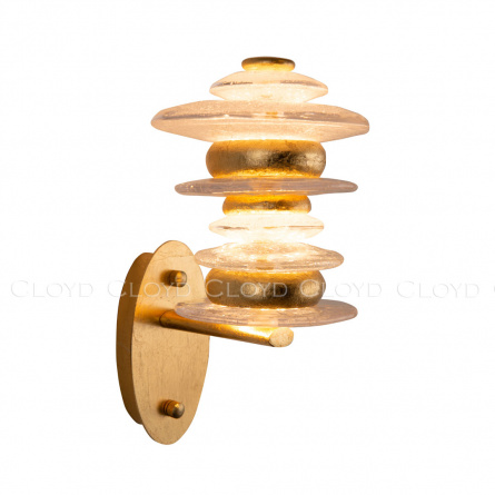 Бра Cloyd GEFEST W3 / выс. 30 см - золото сусальн. (арт.20124) фото 5