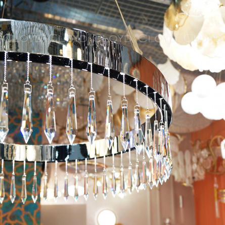 Люстра Cloyd MISIMA C1 / Ø60 см - хром (арт.11262) фото 3