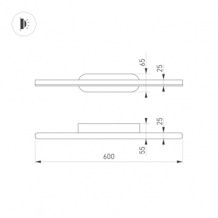Настенный светильник TENERO 035321 фото 3