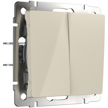 Выключатель Встраиваемые механизмы слоновая кость W1120003 фото 1
