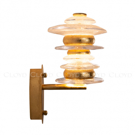 Бра Cloyd GEFEST W3 / выс. 30 см - золото сусальн. (арт.20124) фото 6