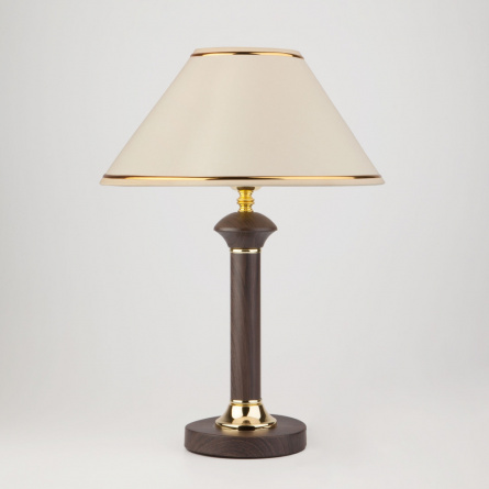 Интерьерная настольная лампа Lorenzo 60019/1 венге фото 1